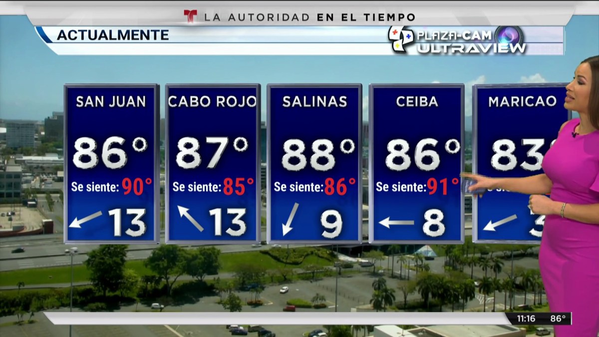 Pronóstico del tiempo Telemundo Puerto Rico