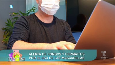 Hongos y dermatitis por uso de mascarillas