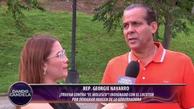 Georgie Navarro truena contra El Molusco por meme de la gobernadora