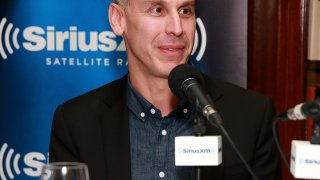 Adam Rapoport attends SiriusXM's "Food Talk" at The Lambs Club on Oct. 13, 2017, in New York City.
