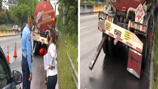 Cierran dos carriles en PR-30 por accidente fatal con carro y camión