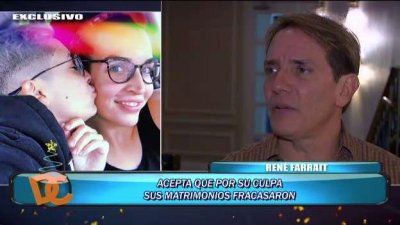René Farrait dice que matrimonios fracasados son su culpa