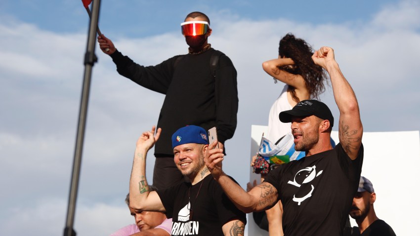 Bad Bunny, Residente y Ricky Martin se unen a manifestación con
