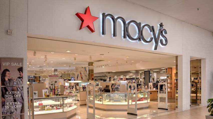 Fachada de una tienda Macy's