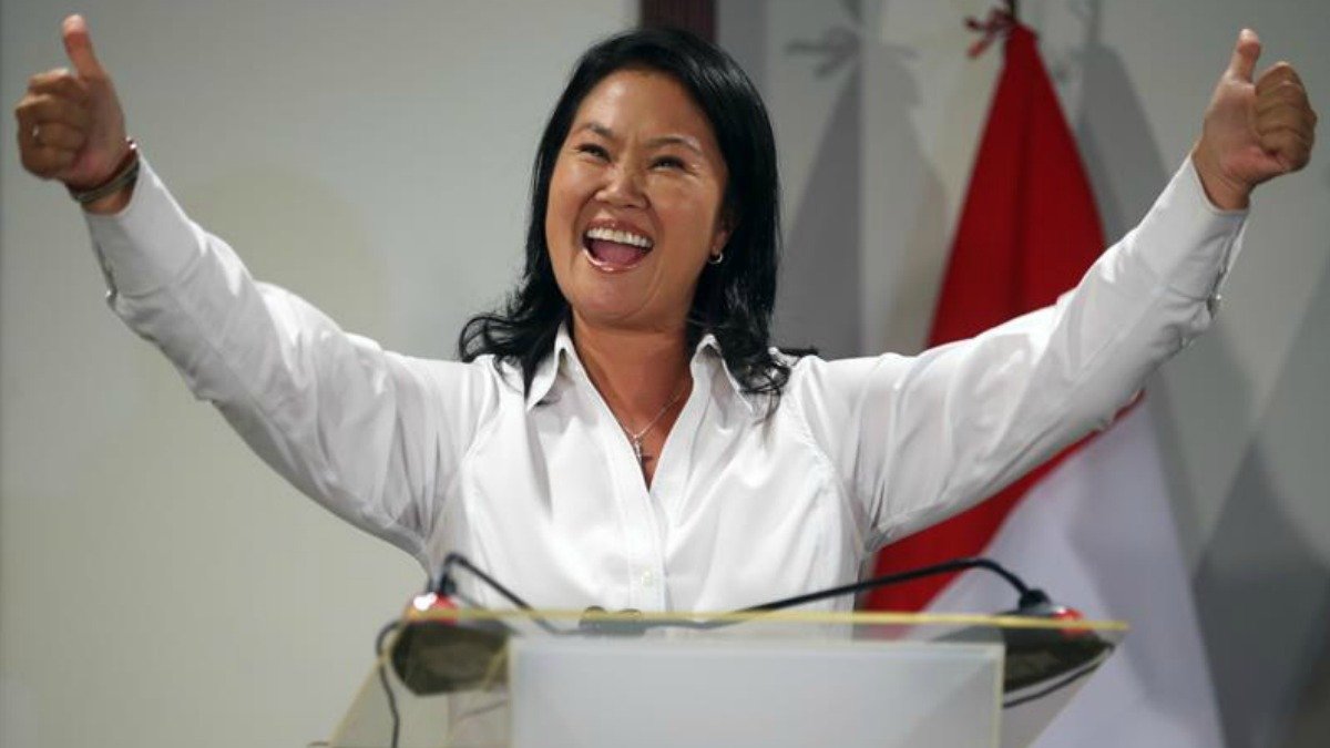 Conservadora Keiko Fujimori gana la presidencia de Perú, al cierre del escrutinio