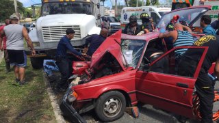 Accidente en Trujillo Alto.