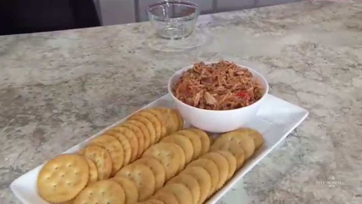En la cocina antipasto de pollo Telemundo Puerto Rico