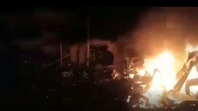Autobús explota en Colombia