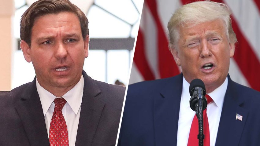 ron desantis donald Trump