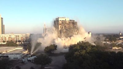 Implosión fallida: edificio se mantiene en pie tras intento de demolición