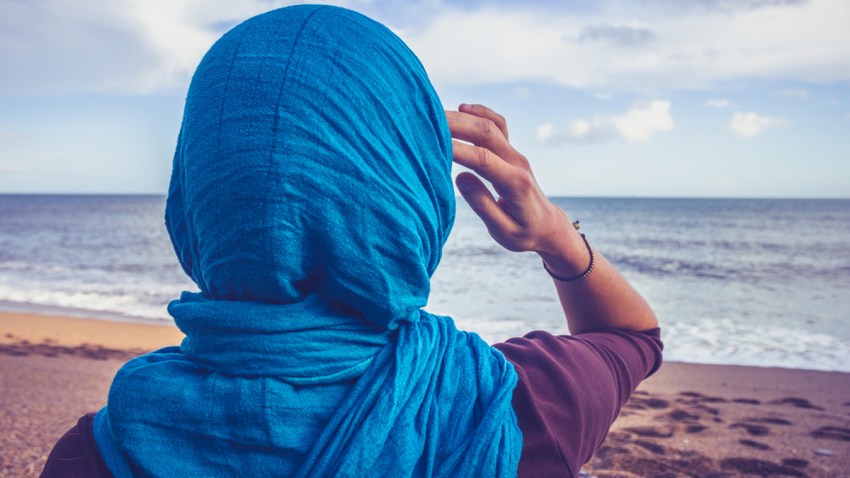 mujer-playa