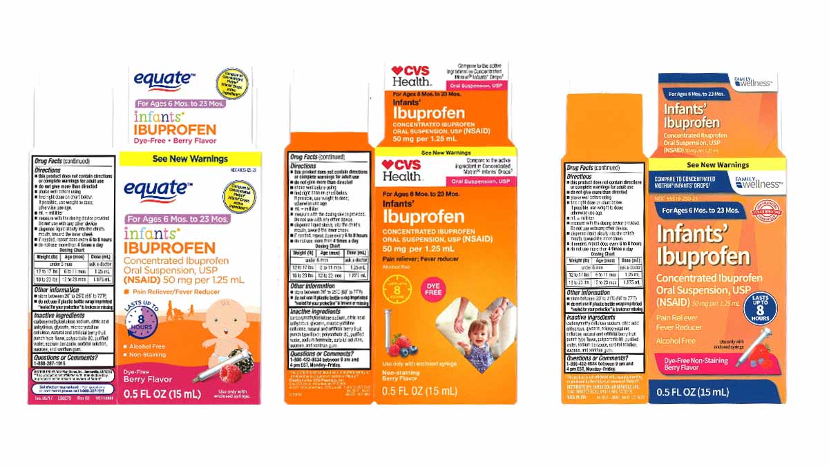 Tris Pharma retira ibuprofeno en jarabe para niños Telemundo Puerto Rico