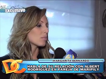 Margarita Bernardo habla de su relación con el ex de Maripily