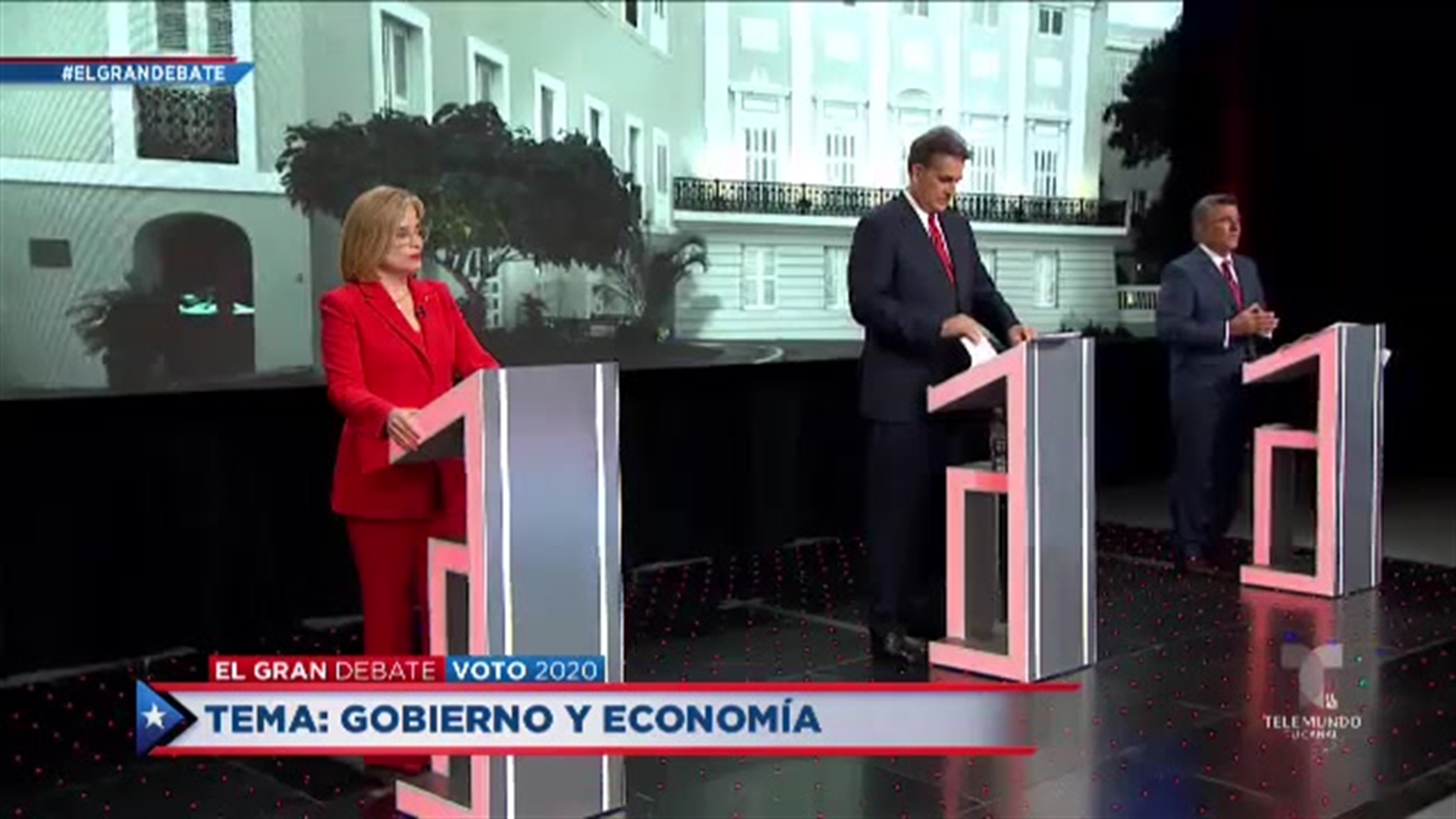 El Gran Debate Ppd Gobierno Y Economia Telemundo Puerto Rico