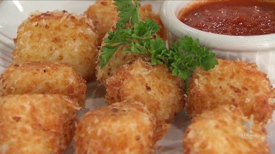 Cocina al día: croquetas de queso mozzarella