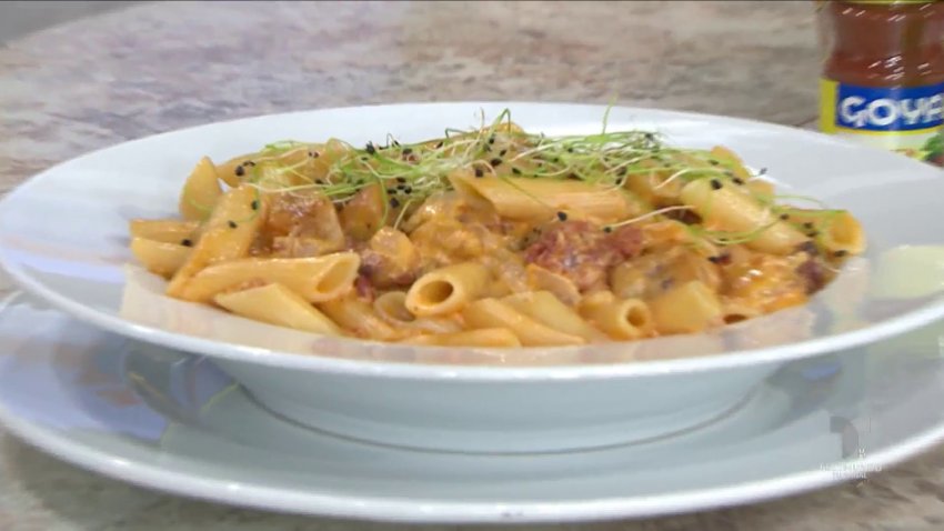Cocina en Día a Día: pasta de chorizo y amarillo