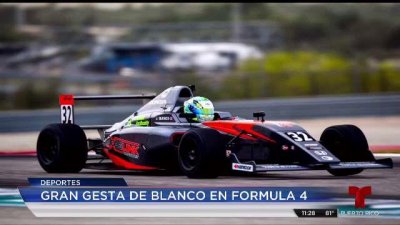 Boricua sigue logrando triunfos en Fórmula 4