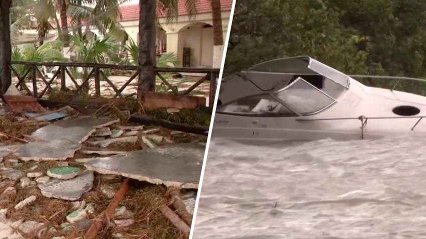 En video: los destrozos causados por el huracán Delta en la turística Cancún