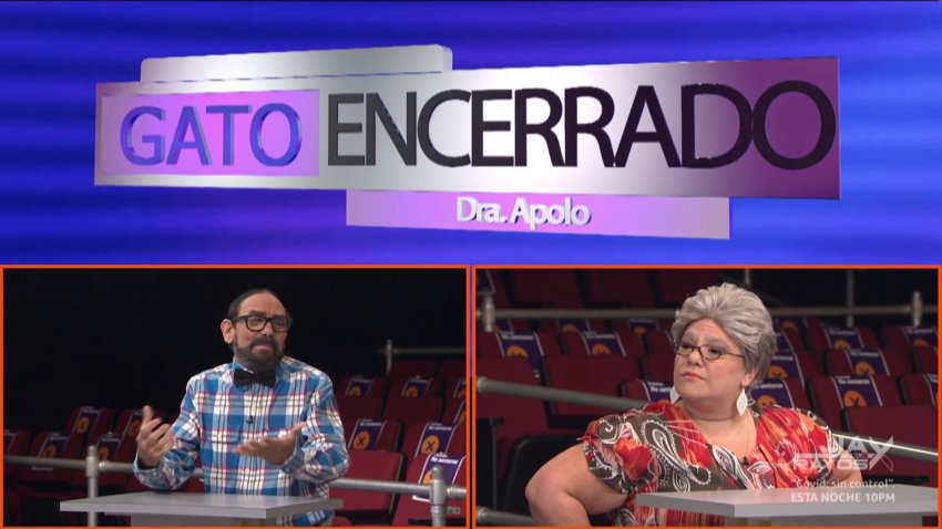 Gato Encerrado: una madre protectora y un “nene” grande