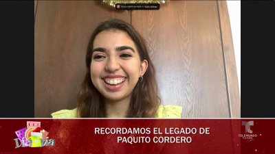 Nieta de Paquito Cordero debuta como productora en proyecto piloto