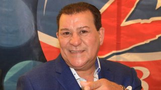 Tito Rojas en un evento de 2016, promoviendo el Día Nacional de la Zalza.
