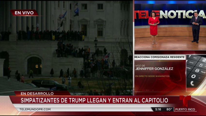 Jenniffer González reacciona a protestas en el Congreso