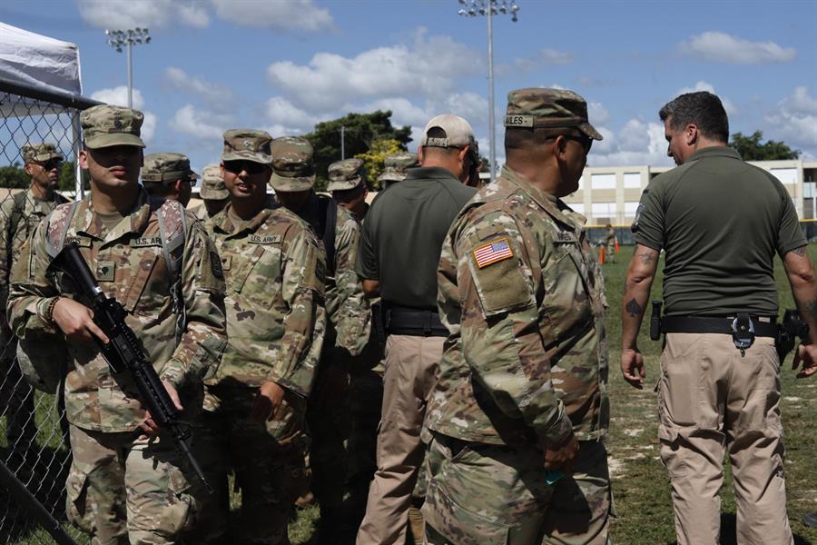 Guardia Nacional moviliza grupo de respuesta rápida a labores de rescate en Venezuela