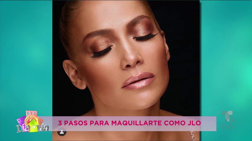 3 pasos para maquillarte como JLo