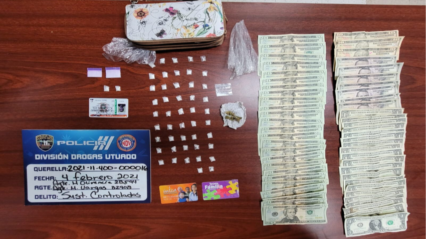 La Uniformada ocupó drogas y dinero tras una intervención en Lares.