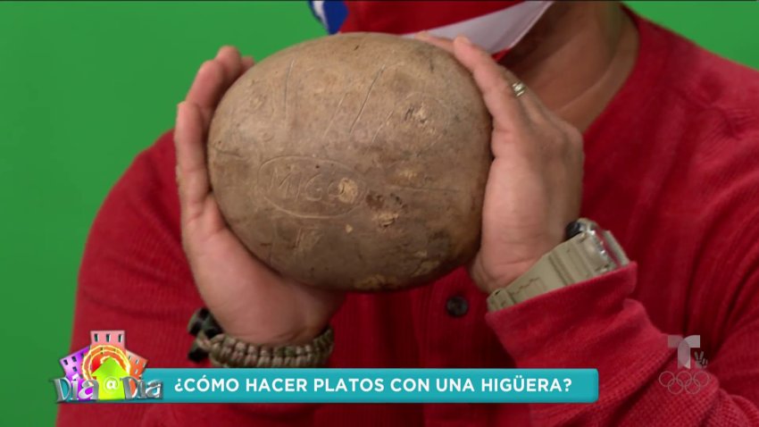 Cómo hacer un plato con una higüera