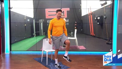 Fácil y práctico: Ejercicios en casa con una silla