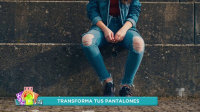 Transforma tus pantalones viejos
