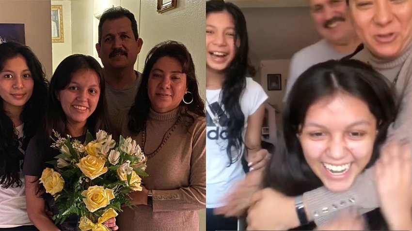 Congrats, Stephany Gutierrez! A Southern California student captured the moment on video when she and her very proud family learned she was accepted to not three, but four ivy league universities.