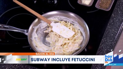 Subway incluye dos formas de fetuccini