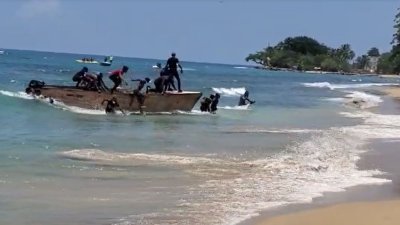 Video: Captan llegada de indocumentados a Rincón