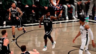 Kyrie Irving de los Brooklyn Nets