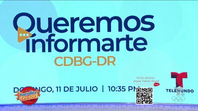 No te pierdas este domingo Queremos Informarte
