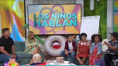 Los niños le lanzan reto a Dagmar y Raymond