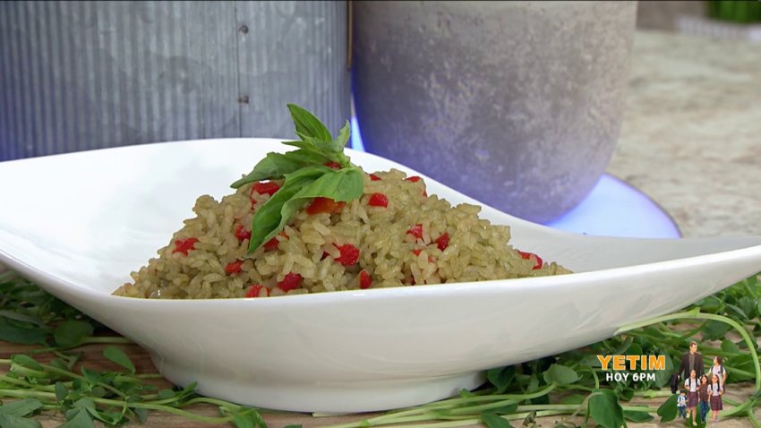 Cocina al día: arroz con albahaca
