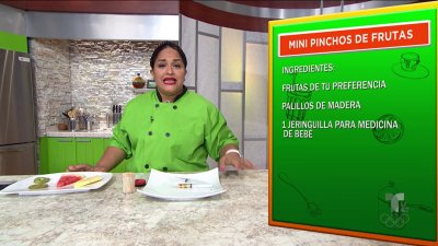 Cocina al día: Mini pinchos de frutas