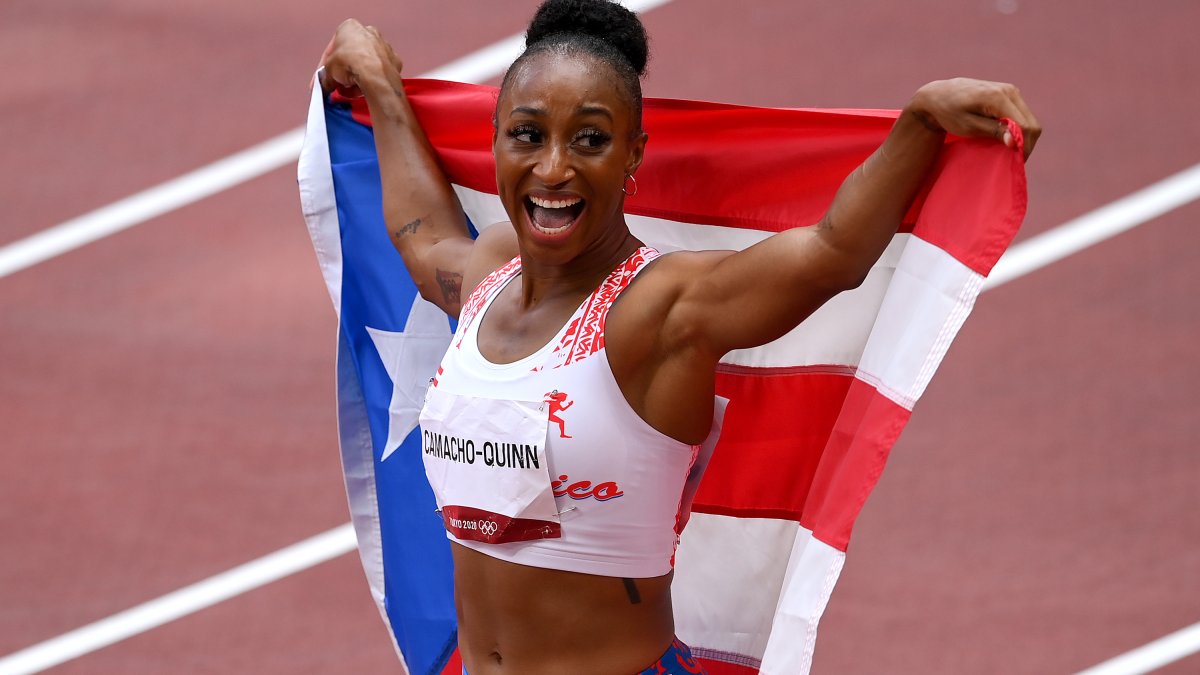 Clausura Tokyo 2020 Jasmine Camacho con participación especial Telemundo Puerto Rico