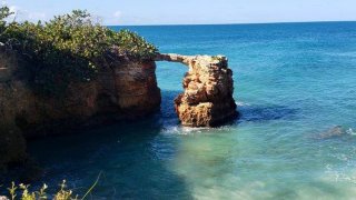 Puente de Piedra, en Cabo Rojo.