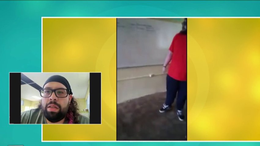 Maestro expresa su frutración sobre las condiciones de escuela de Orocovis