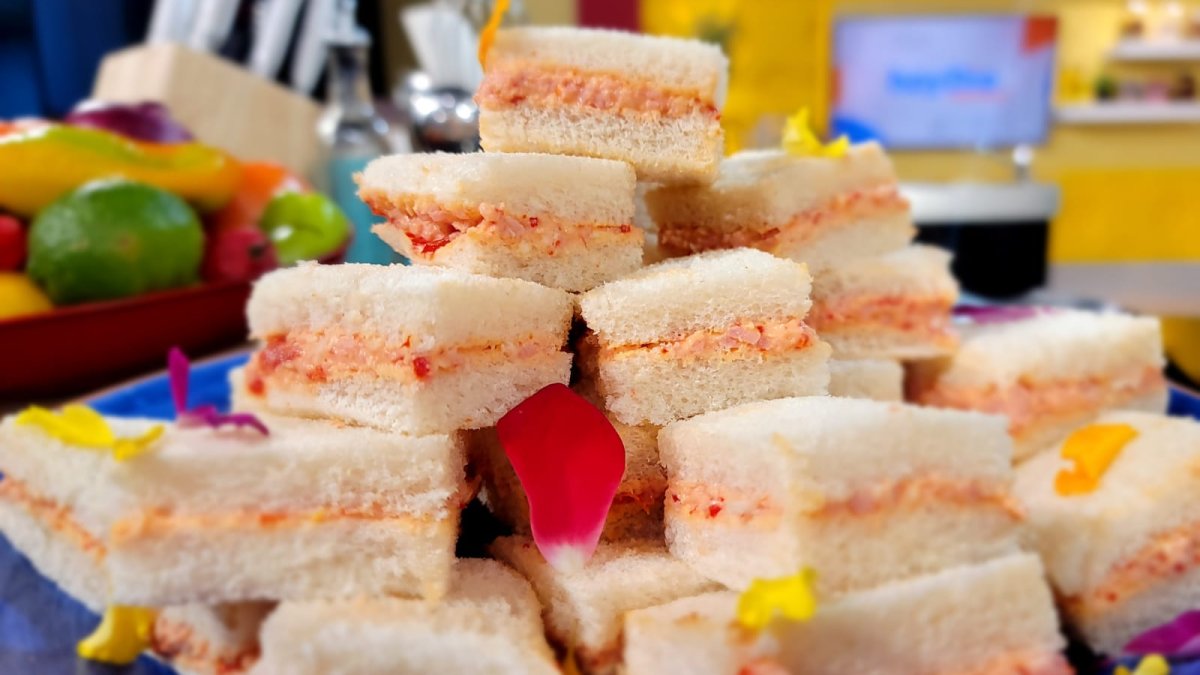 Receta de la chef Marilyn Sandwichitos de mezcla chic Telemundo
