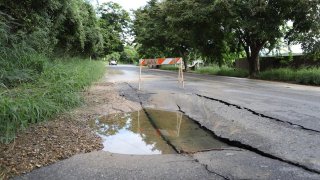 Tubo roto en Ponce