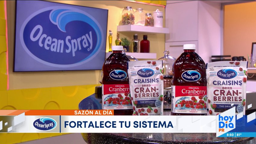 Fortalece tu sistema con Ocean Spray