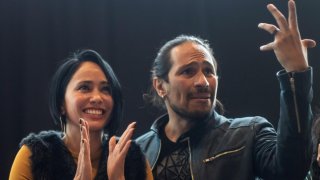 Actores Maya Zapata y Horacio García Rojas