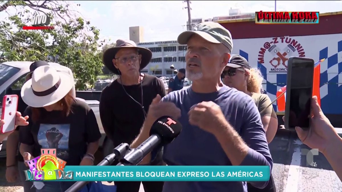 Manifestantes Provocan Tremendo Tapón En El Expreso Las Américas Manifestantes Provocan Tremendo Tapón En El Expreso Las Américas