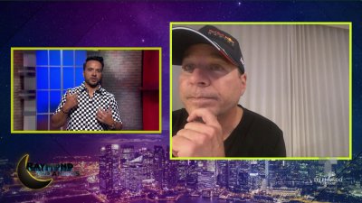 Luis Fonsi ocupa el lugar de Raymond y hasta lo entrevista