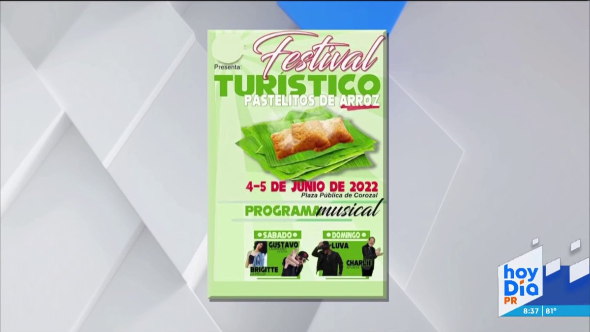 Anuncian Festival Turístico “pastelitos De Arroz” En Corozal Telemundo Puerto Rico 